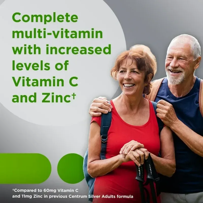 Multivitamina Centrum Adulto 50+ 125 tabletas 