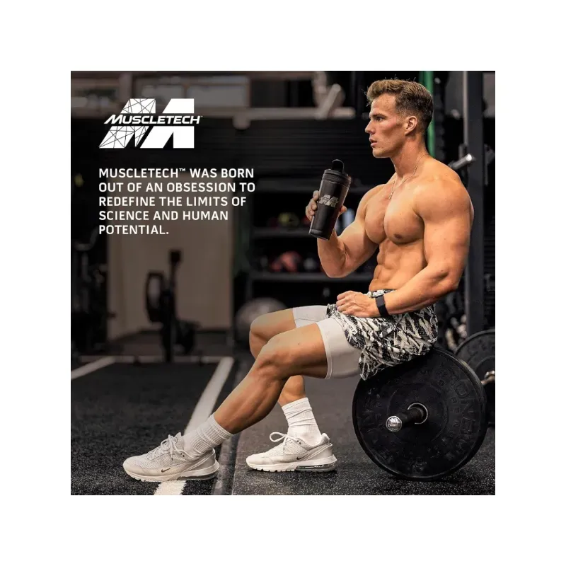 MuscleTech Platinum Multivitamina Para Hombre y Mujer 18 Vitaminas