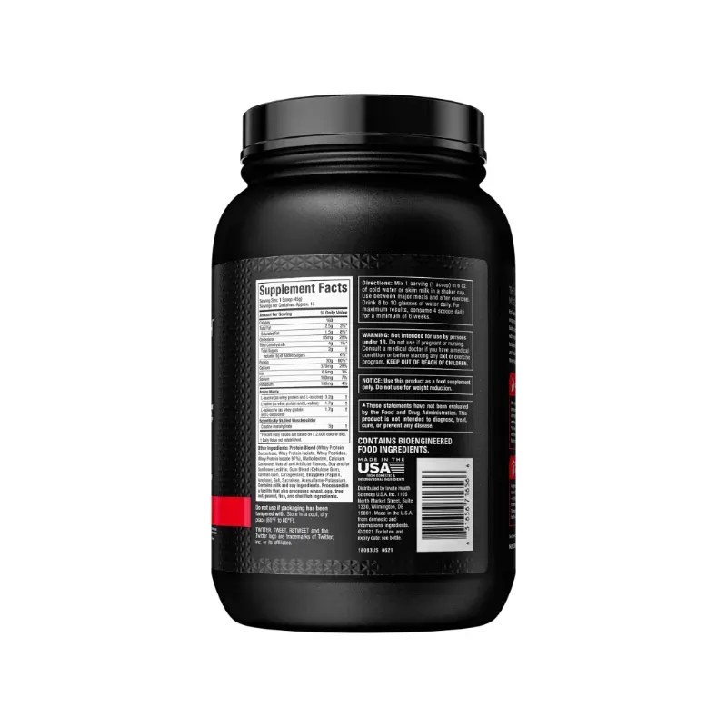 Muscletech Platinum Whey Plus  30g Protein 18 Servicios