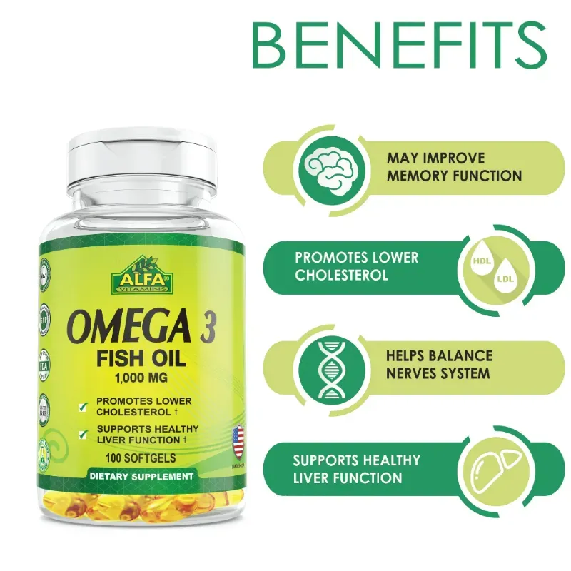 Omega 3 Alfa 100 Tabletas 