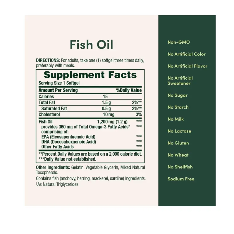 Omega 3 de 200Tab de 1200mg