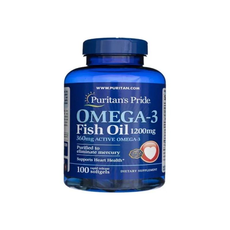 Omega 3 Puritan de 100Tab 1200mg 