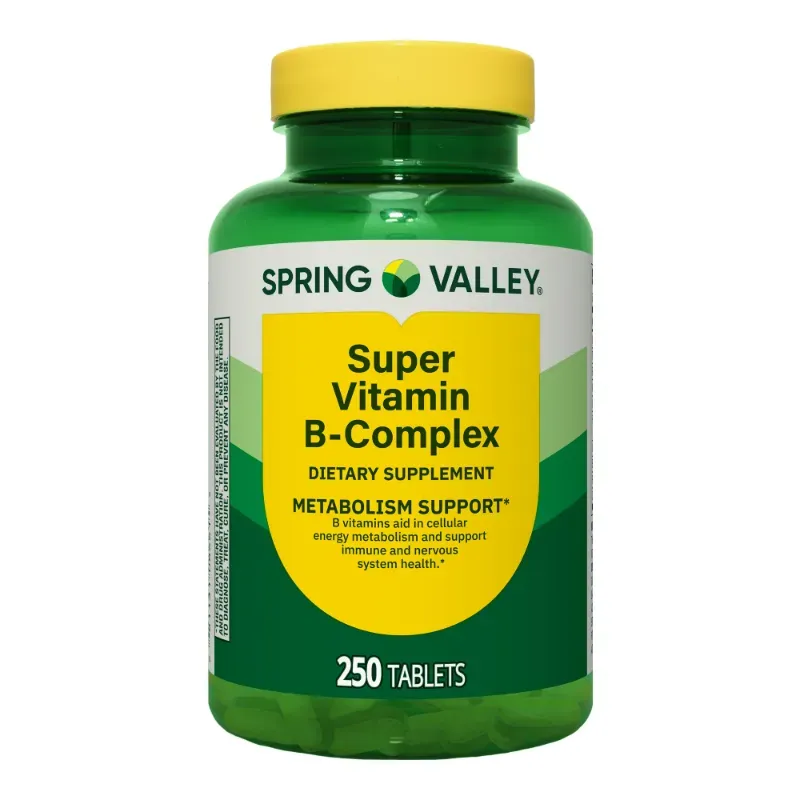 Super Vitamina B_COmplex 250 Tabletas 