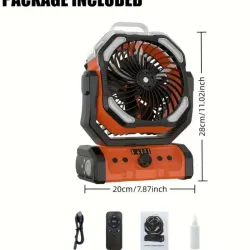 𝐕𝐄𝐍𝐓𝐈𝐋𝐀𝐃𝐎𝐑 𝐏𝐎𝐑𝐓𝐀𝐁𝐋𝐄 20 000𝙢𝙞𝙡 mAh+Enfriamiento por Agua