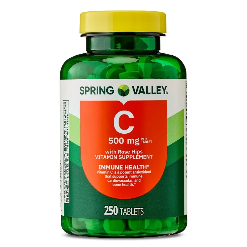 Vitamina C de 500mg de 250 Tabletas
