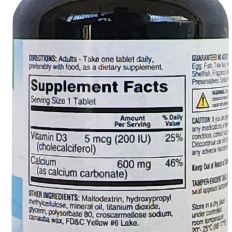 Vitamina D3 30 Tabletas 