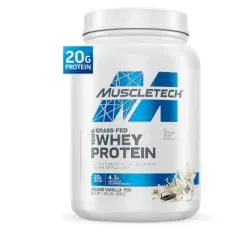 Whey Grass Fed Muscletech 23 Servicios Vainilla 
