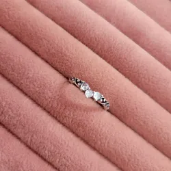 Anillo de tiara con espiral