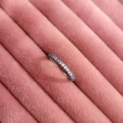 Anillo Fila en Pavé 