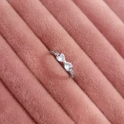 Anillo Lazo Brillante