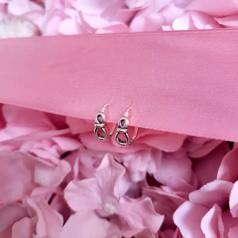 Aretes Nudo Infinito 