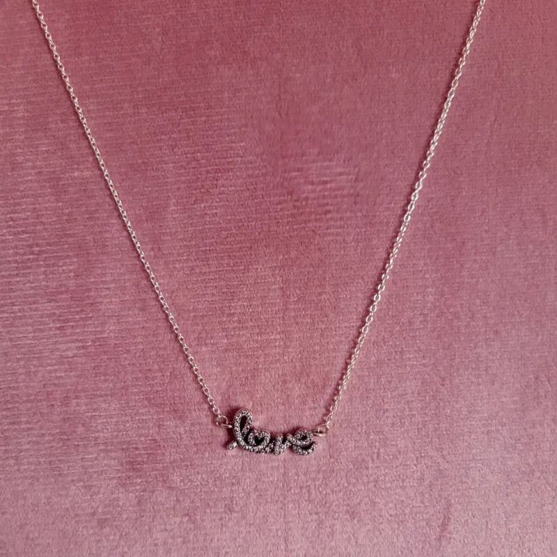 Cadena Love Brillante 