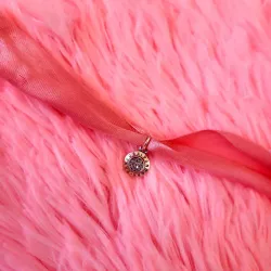 Charm Colgante Circonita Logo