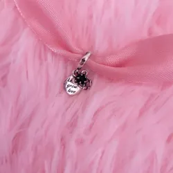 Charm Colgante Doble Floreciendo