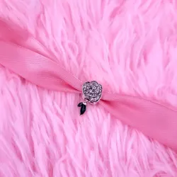 Charm Colgante Rosa Floreciendo 