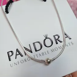 Collar Pandora Moments cierre redondo clásico