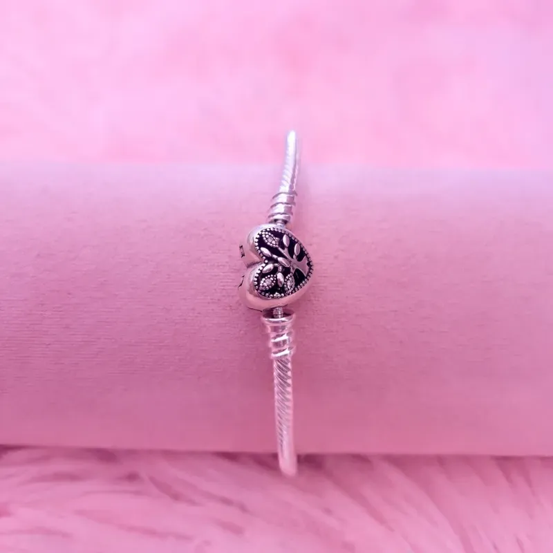 Pulsera Pandora con cierre de árbol familiar 