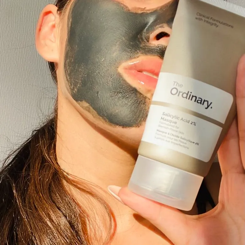 Mascarilla de ácido salicilico al 2%+carbón activado THE ORDINARY