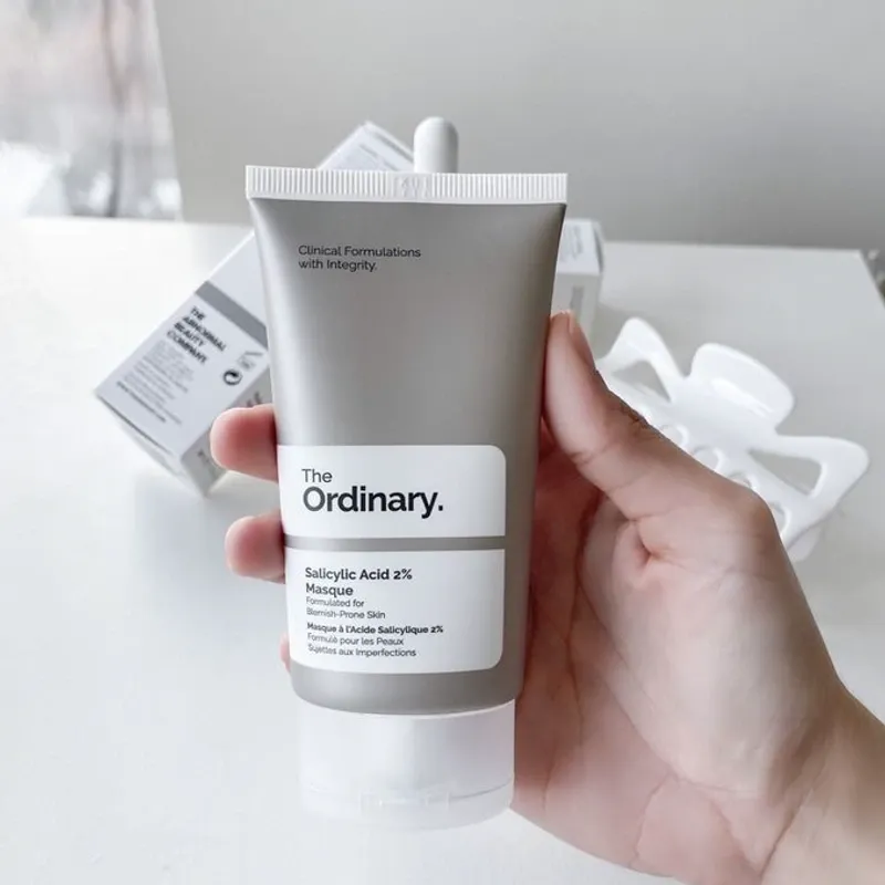 Mascarilla de ácido salicilico al 2%+carbón activado THE ORDINARY