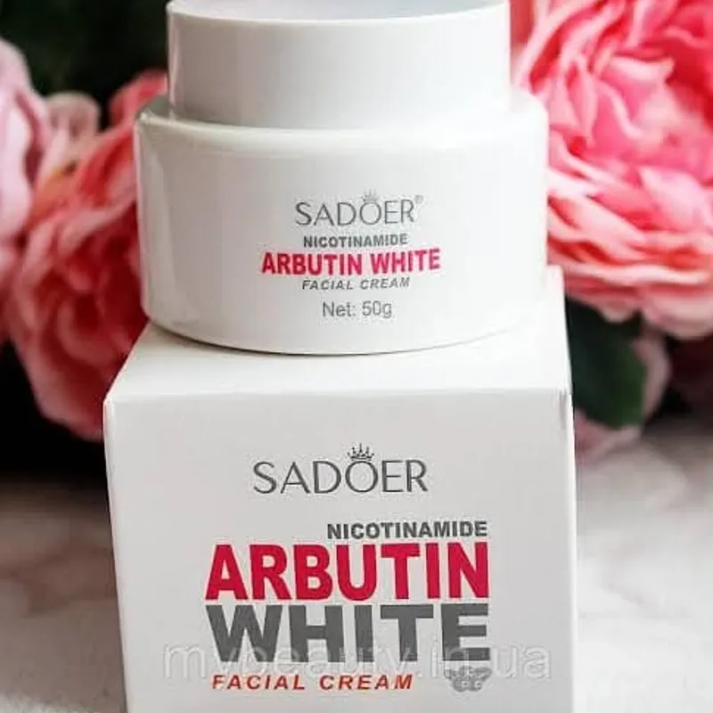 Crema blanqueadora de arbutin+niacinamide