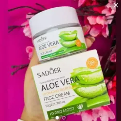 Crema hidratante de aloe vera