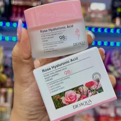 Crema rosas. ácido hialurónico.50g