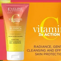 Gel limpiador con 3 formas de vitamina C