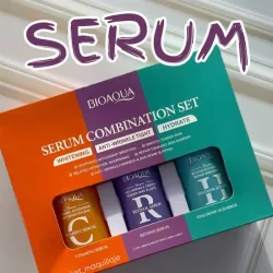 Kit 3 sérum(Retinol+Vit c+Ácido H)