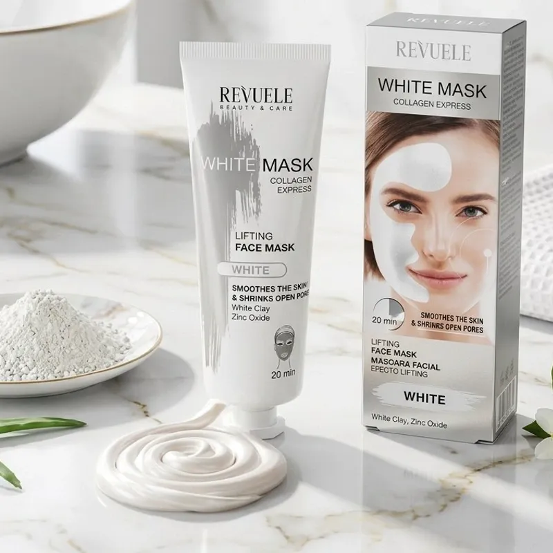 Mascarilla de arcilla de colágeno