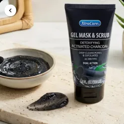 Mascarilla detox con carbón activado