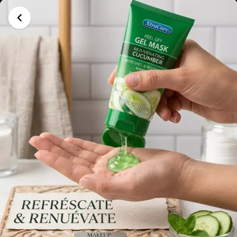 Mascarilla en gel peel off de pepino