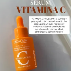 Sérum con 20% Vitamina C y 5% AH.