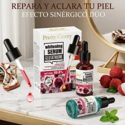 Set de 2 sérum de glutation.30+30 ml