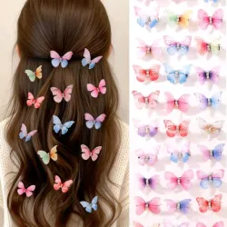 Pasadores de pelo de mariposas