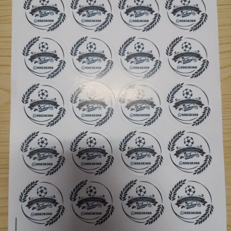 Pegatinas de vinilo, impermeables