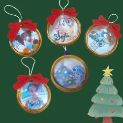 Bolas navideñas personalizadas