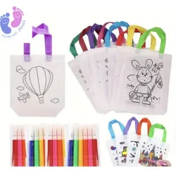 Bolsa Coloreable + plumones