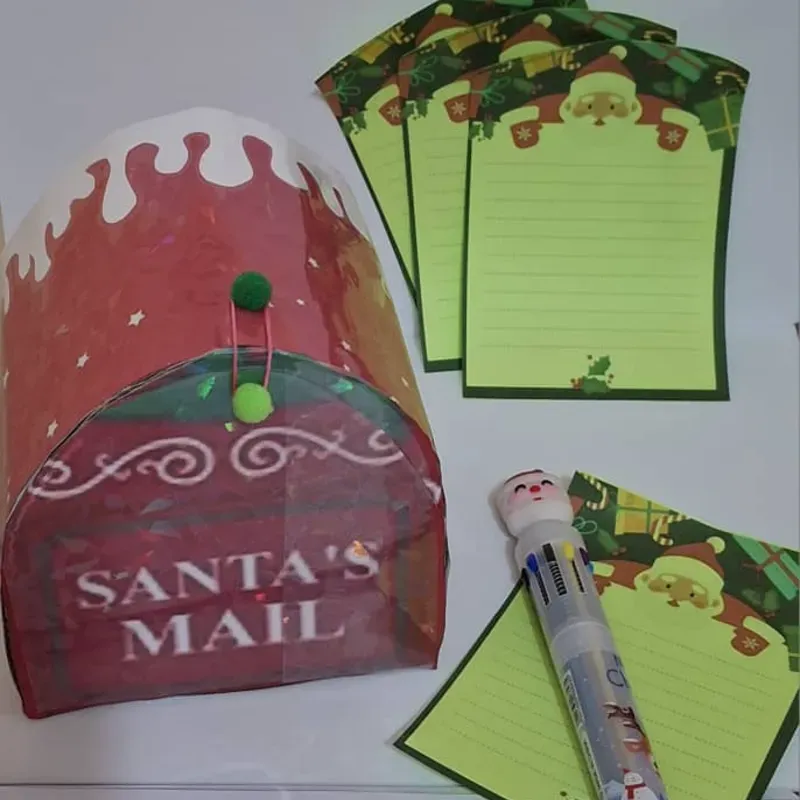📬🎅🏻Buzón de cartas para Santa Claus.