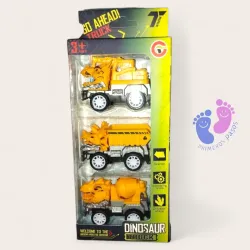 Camiones dinosaurio 🦖🟡