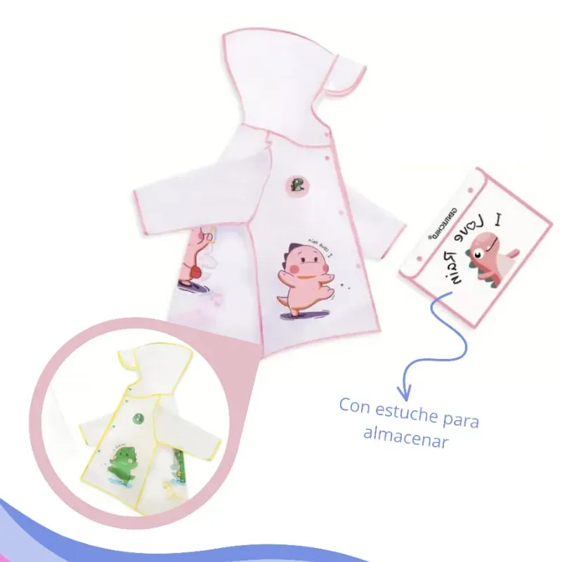 Capas en su estuche