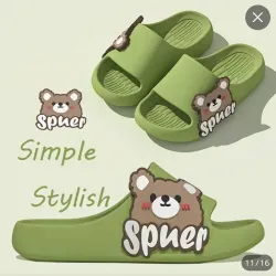 Chancletas de Baño Oso
