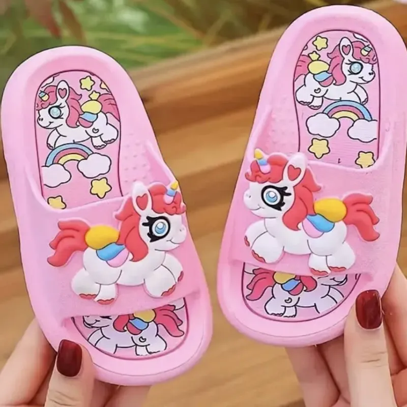 Chancletas de Baño unicornio