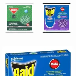 🔥 Espirales insecticidas (plaguicida de uso doméstico)