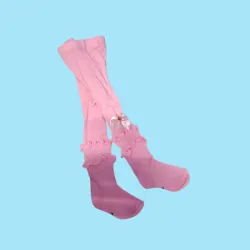 Medias panties rosadas