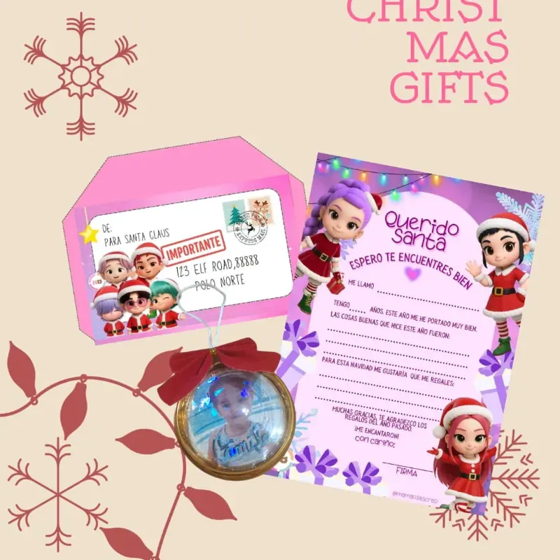 Mini set navideño K-Pop