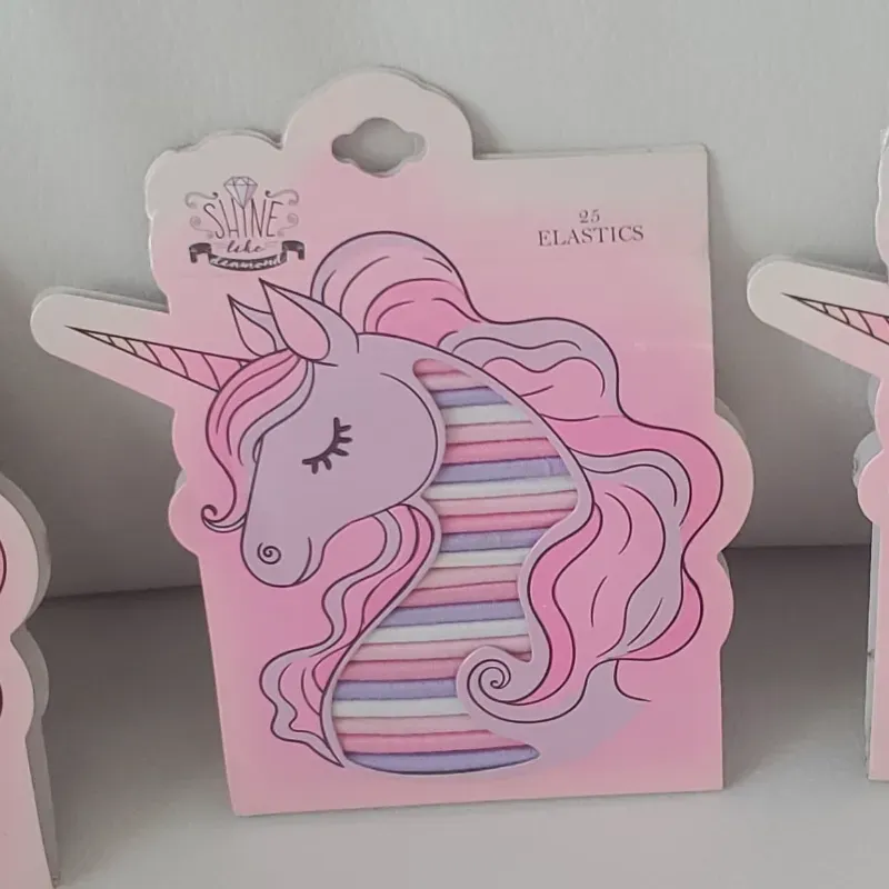 Paq de 25 felpas unicornio
