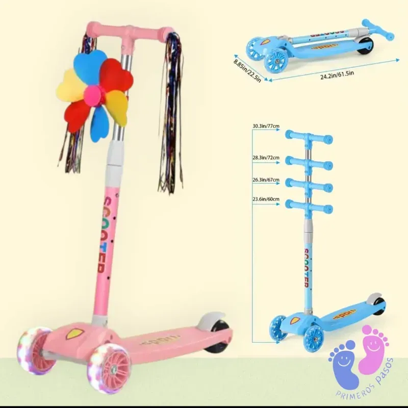 Patineta de 3 ruedas