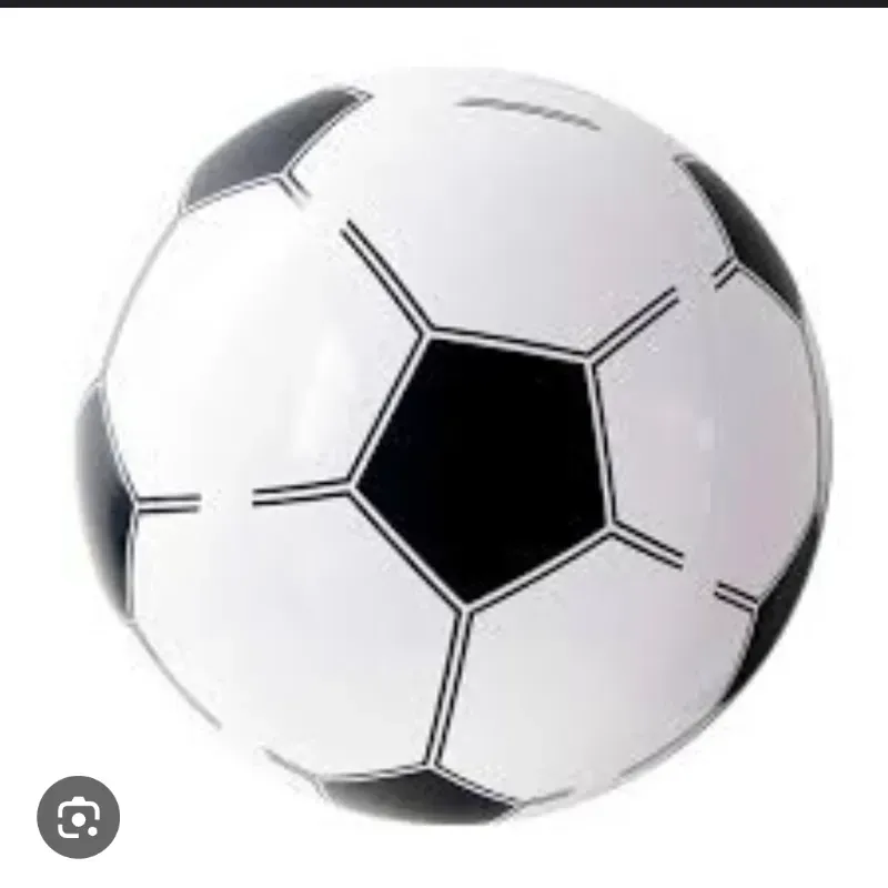 Pelota de fútbol inflable