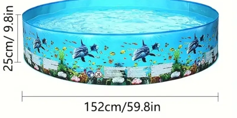 Piscina plegable 152cm 