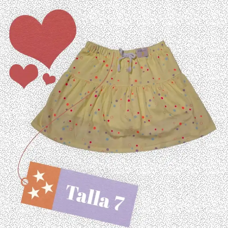 Saya short amarilla